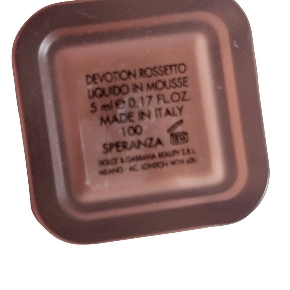 DOLCE GABBANA Everkiss Devotion Liquid Lipstick Mousse with Box - Picture 9 of 15